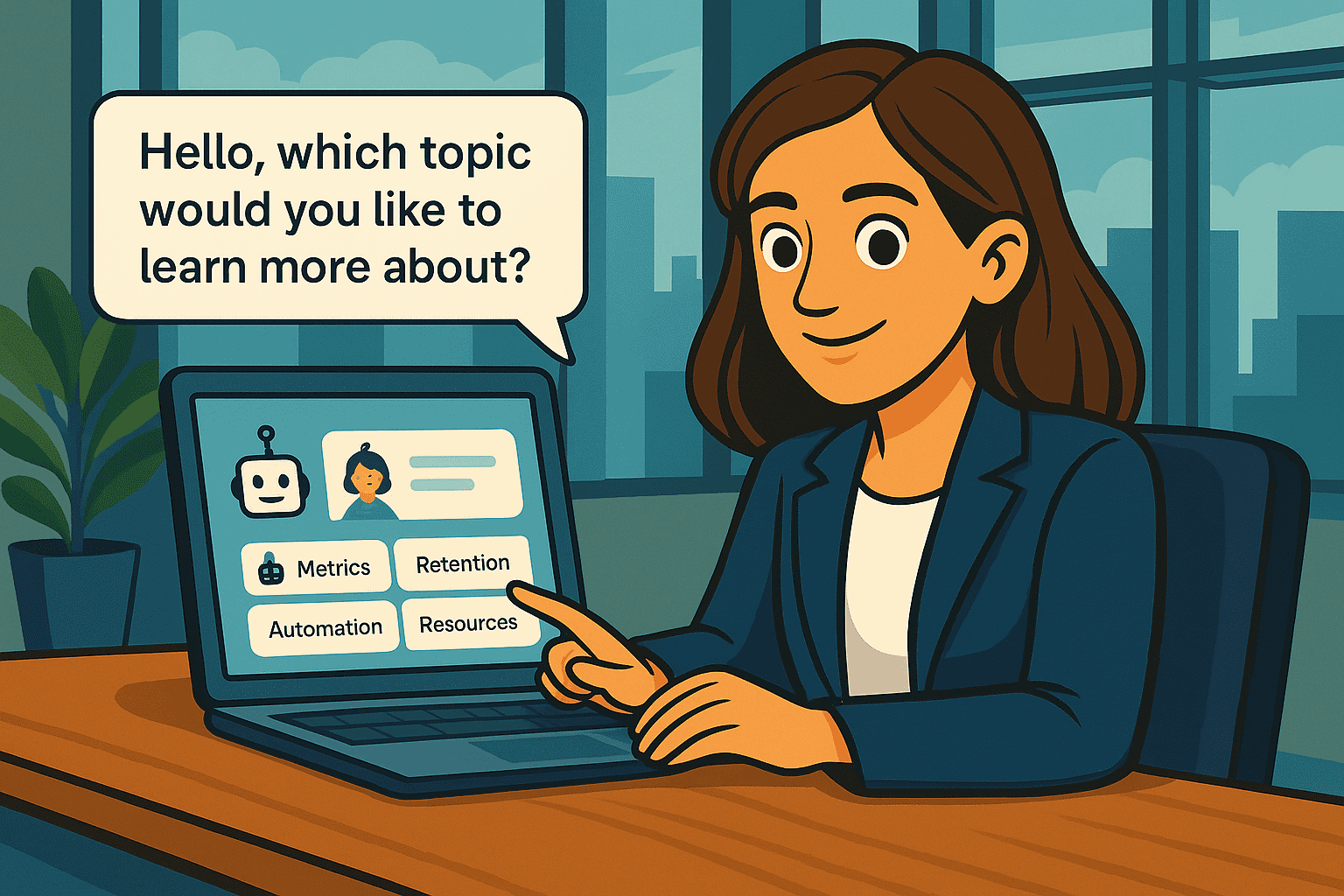 How I use a Landbot to listen to my audience