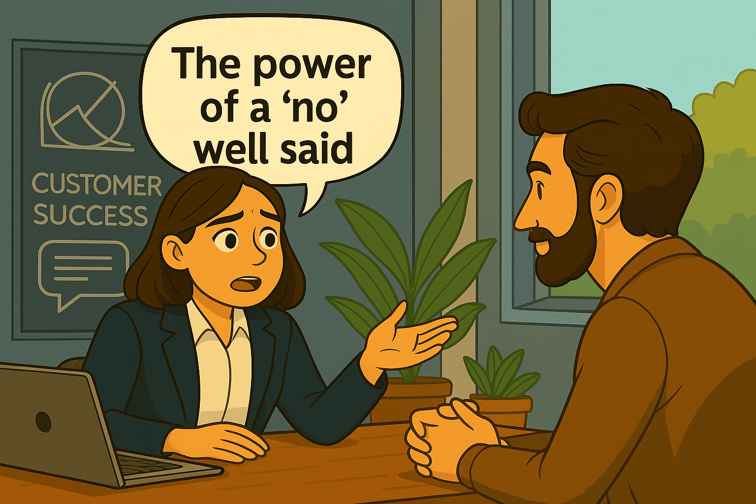 How to way "No" without losing the client: from tension to trust