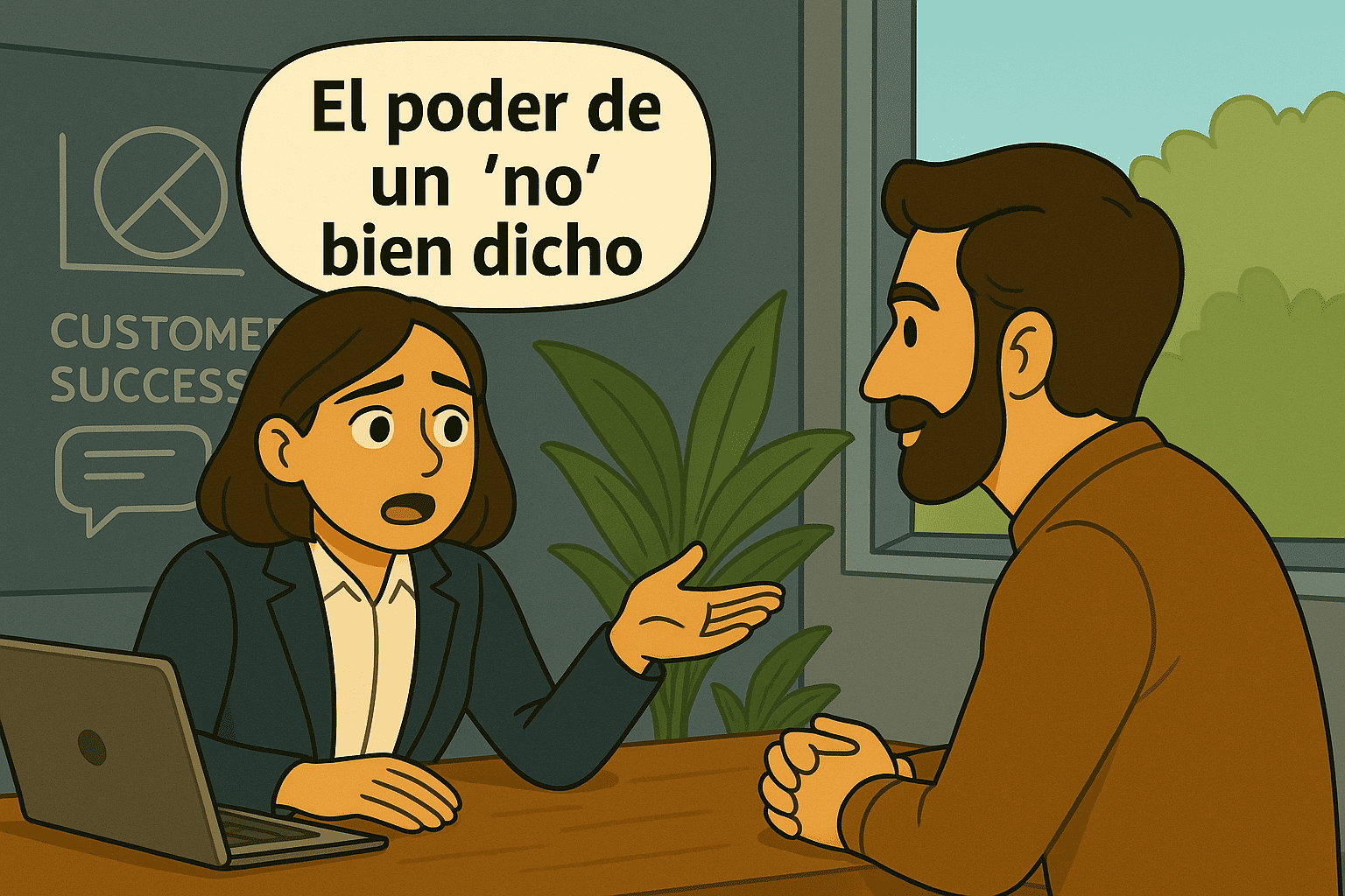 Cómo decir "no" sin perder al cliente: de desafío a confianza