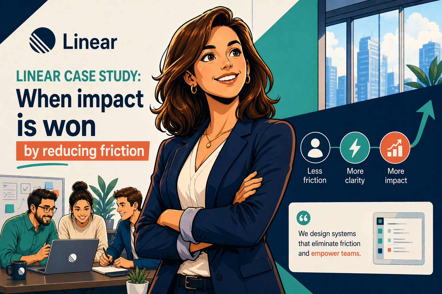 The more you grow, the more support you need… or not? What Linear reveals about how to better design your system