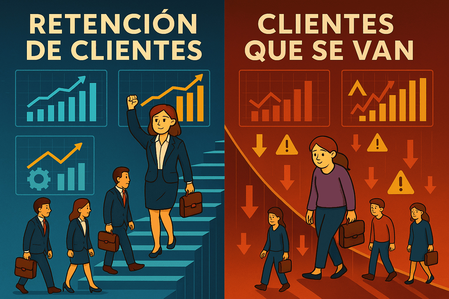 Retención de clientes: El verdadero campo de batalla del CSM