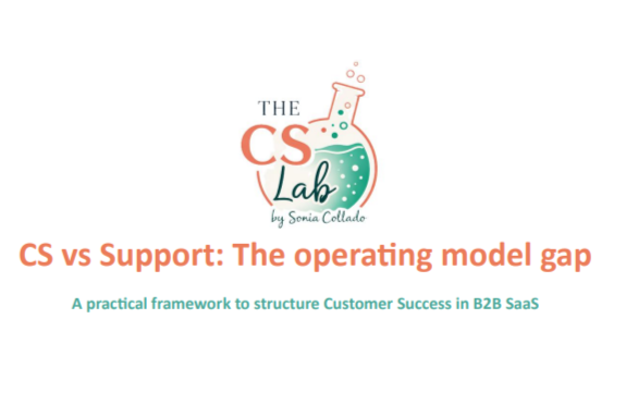 CS vs Support: The operating model gap